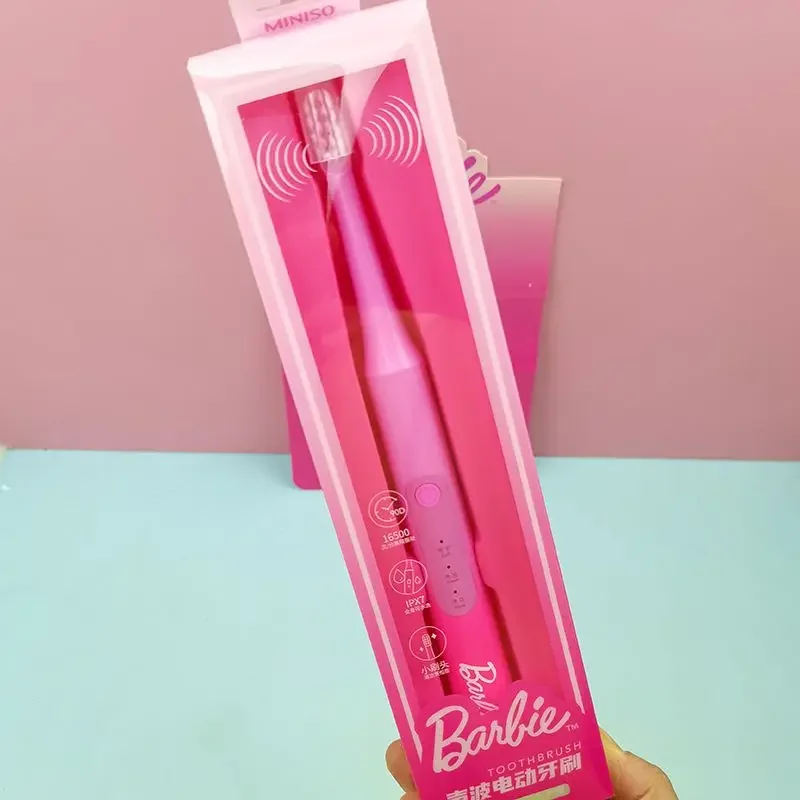 MIINISO Barbie Electric Toothbrush Lovely Aldult Toothbrushs Cute Sound Wave Deep Cleaning Girly Heart Electronic Exquisite Gift
MIINISO Barbie Electric Toothbrush Lovely Aldult Toothbrushs Cute Sound Wave Deep Cleaning Girly Heart Electronic Exquisite Gift