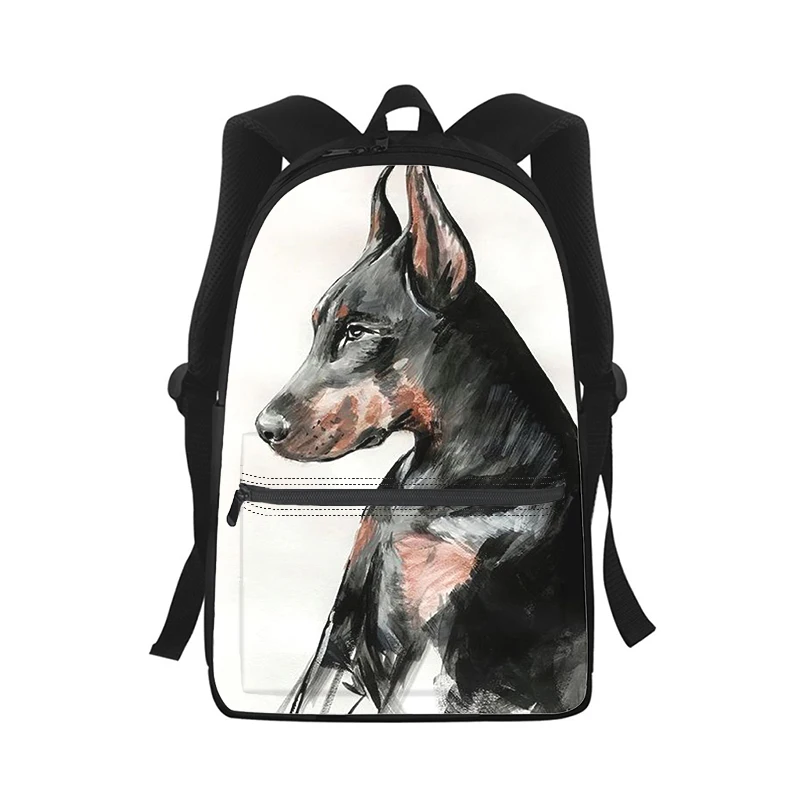 Рюкзак Doberman для мужчин и женщин, Модная студенческая школьная сумка с 3D принтом собак, детский дорожный ранец на плечо
Рюкзак Doberman для мужчин и женщин, Модная студенческая школьная сумка с 3D принтом собак, детский дорожный ранец на плечо