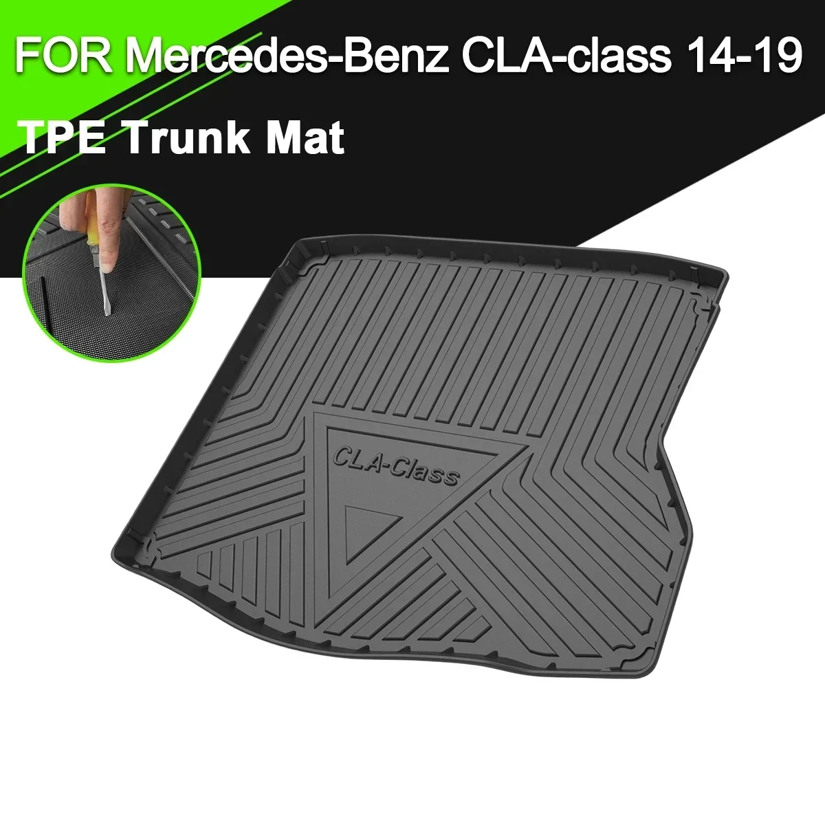 Car Rear Trunk Cover Mat For Mercedes-Benz CLA Class 2014-2019 TPE Waterproof Non-Slip Rubber Cargo Liner Accessories
Car Rear Trunk Cover Mat For Mercedes-Benz CLA Class 2014-2019 TPE Waterproof Non-Slip Rubber Cargo Liner Accessories
