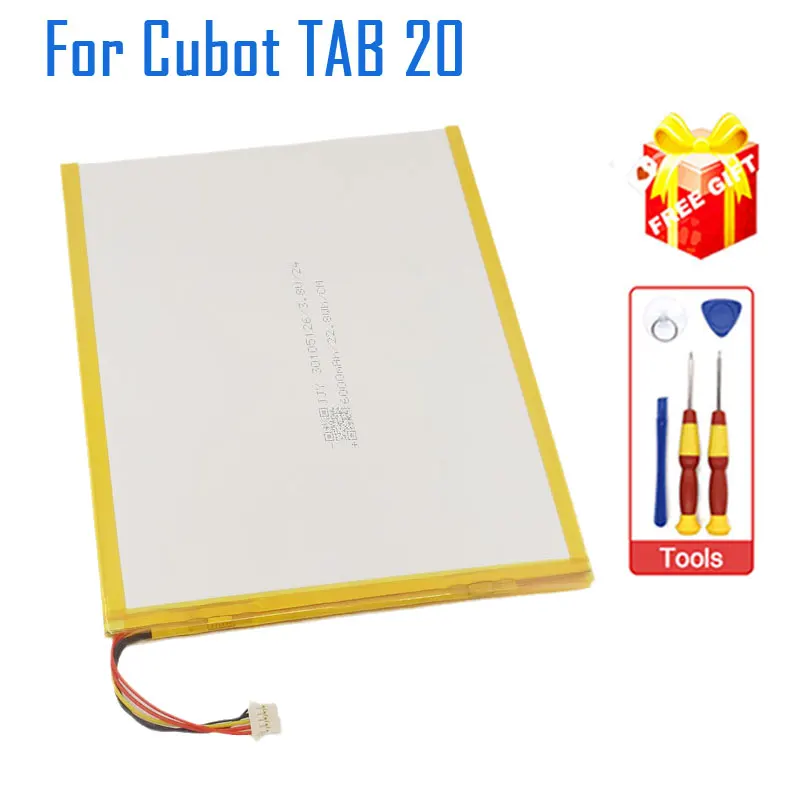 Новый оригинальный аккумулятор CUBOT TAB 20 Встроенный аккумулятор аксессуары для планшета CUBOT TAB 20 
Новый оригинальный аккумулятор CUBOT TAB 20 Встроенный аккумулятор аксессуары для планшета CUBOT TAB 20
