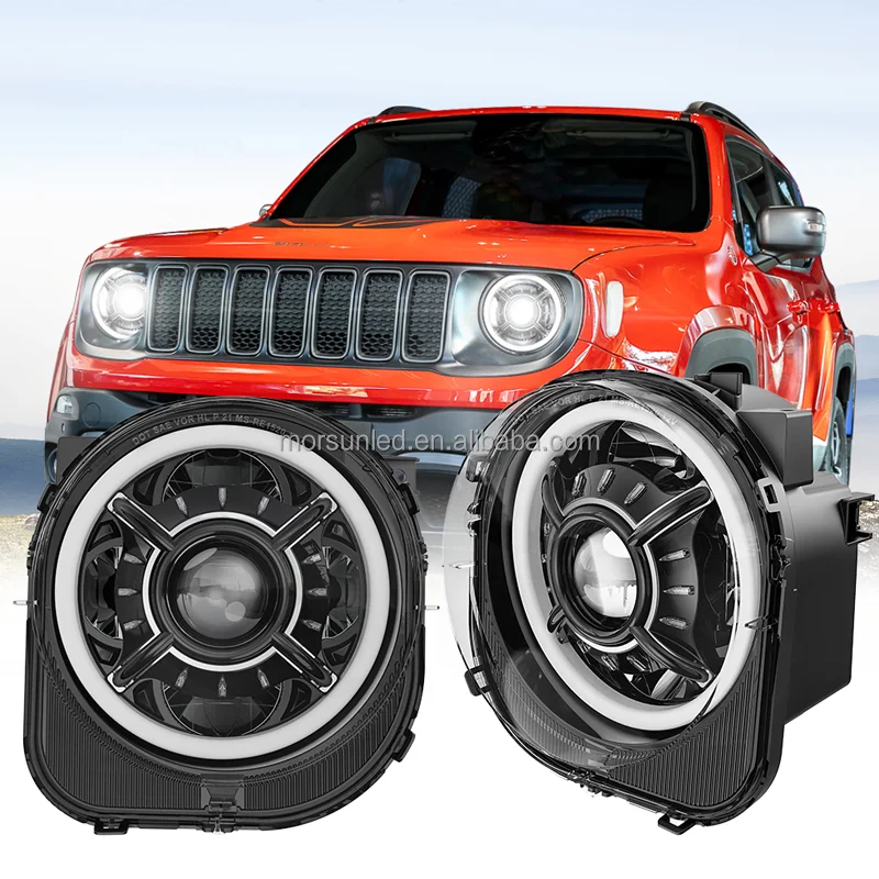 Led headlights for Jeep Renegade 2015 2016 2017 2018 accessories led lights for renegade 2019 2020 DOT E mark certified
Led headlights for Jeep Renegade 2015 2016 2017 2018 accessories led lights for renegade 2019 2020 DOT E mark certified