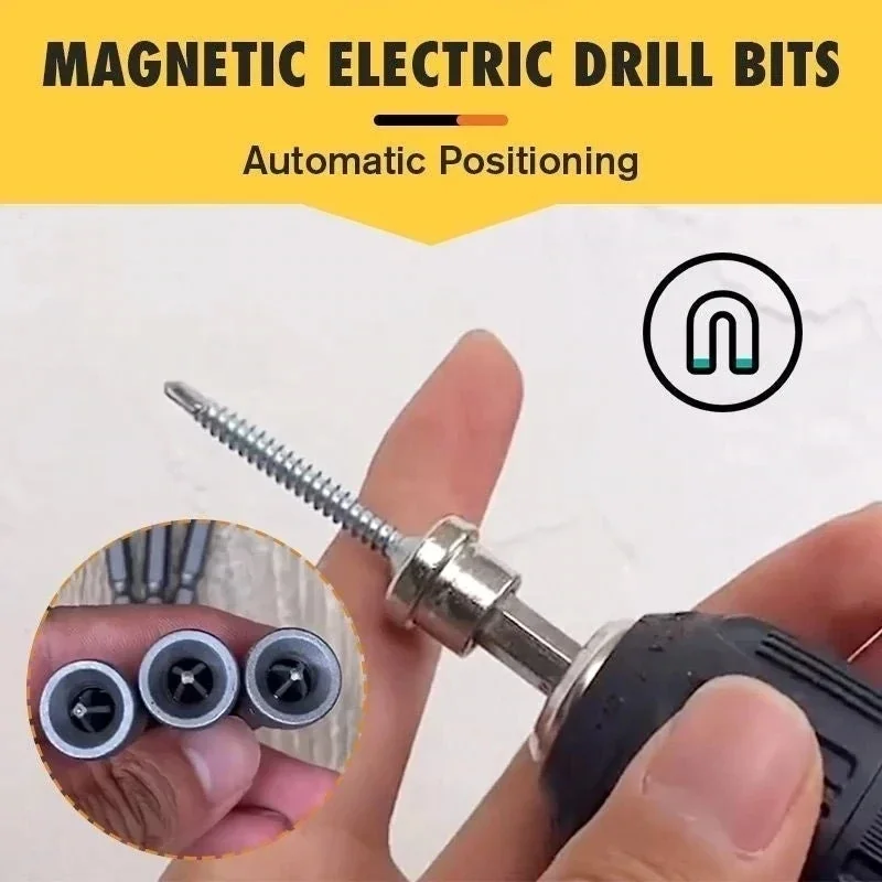5pcs Magnetic Positioning Screwdriver Bits Anti-Slip PH2 Drill Bit 6.35mm Hex Shank Positioning Bit Woodworking Screw Batch Head
5pcs Magnetic Positioning Screwdriver Bits Anti-Slip PH2 Drill Bit 6.35mm Hex Shank Positioning Bit Woodworking Screw Batch Head