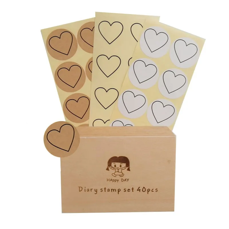100pcs per pack kraft transparent Round Love Irregular Line Sealing Sticker Valentine's Day Gift Sticker
100pcs per pack kraft transparent Round Love Irregular Line Sealing Sticker Valentine's Day Gift Sticker