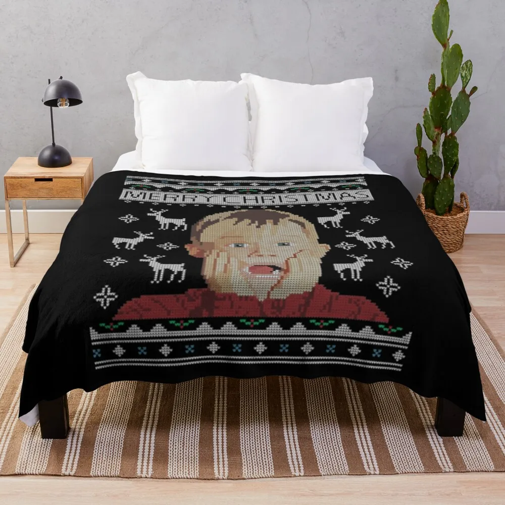 Home Alone T-ShirtHome Alone Kevin Christmas Knit Throw Blanket Furry Blankets Thin Blankets
Home Alone T-ShirtHome Alone Kevin Christmas Knit Throw Blanket Furry Blankets Thin Blankets