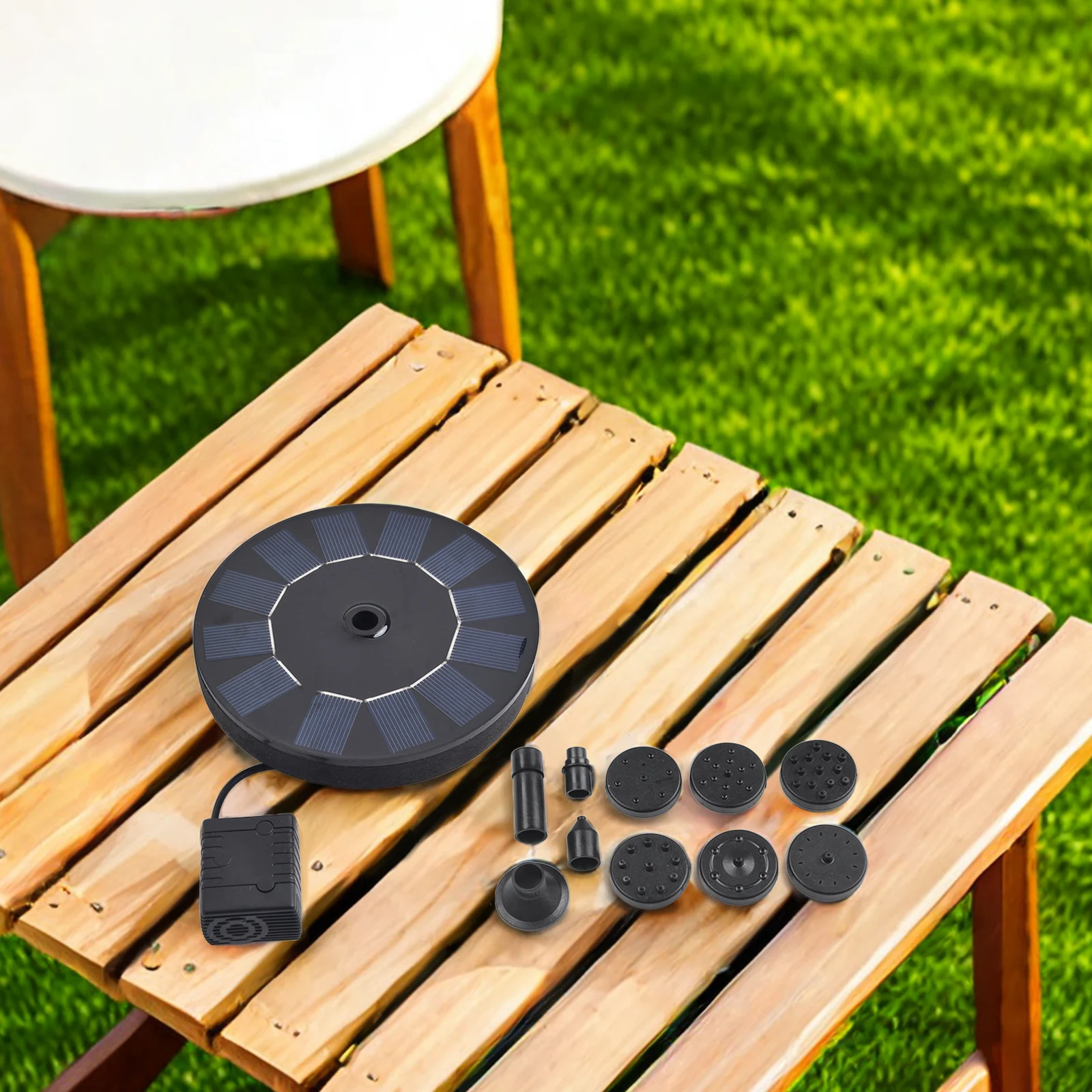 Solar Fountain 7V 1W 130mm Panel Floating For Bird Bath Fish Tank Small Pond Pool Garden Decoration Water Circulation For Oxygen
Solar Fountain 7V 1W 130mm Panel Floating For Bird Bath Fish Tank Small Pond Pool Garden Decoration Water Circulation For Oxygen