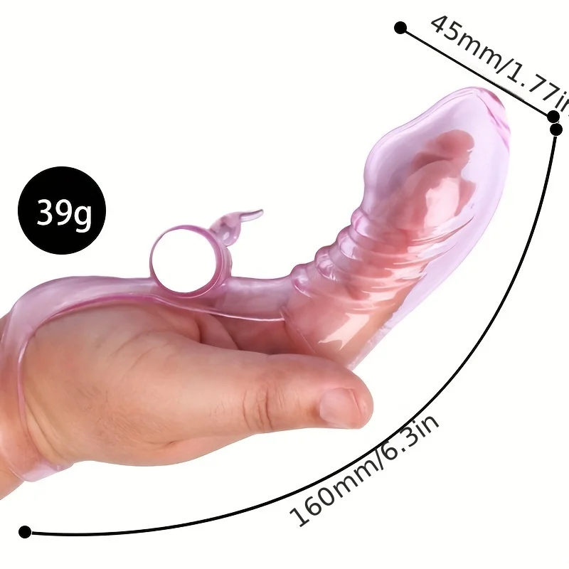 Vibromasseur à doigts pour adulte, jouet sexuel pour le plaisir féminin, vibrateur mastylunk, jouet sexuel pour l'éthiculation vaginale, couples adultes flirtant 3