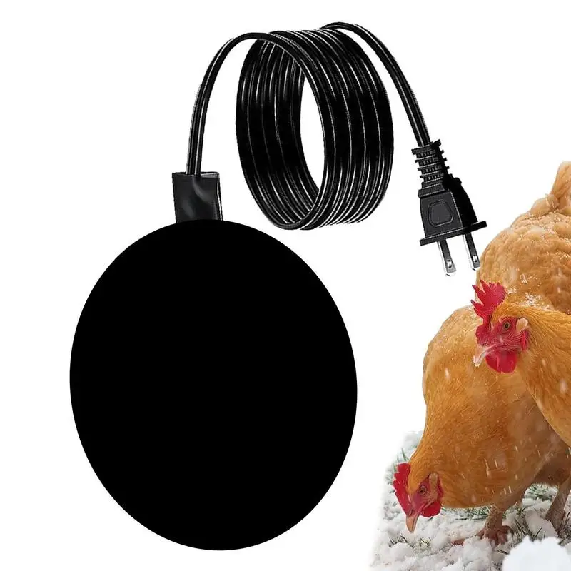 Chicken Water Heater For Winter 120v 6-Inch Poultry Waterer Heated Base Freeze Proof Heated Poultry Drinker for Poultry Founts
Chicken Water Heater For Winter 120v 6-Inch Poultry Waterer Heated Base Freeze Proof Heated Poultry Drinker for Poultry Founts