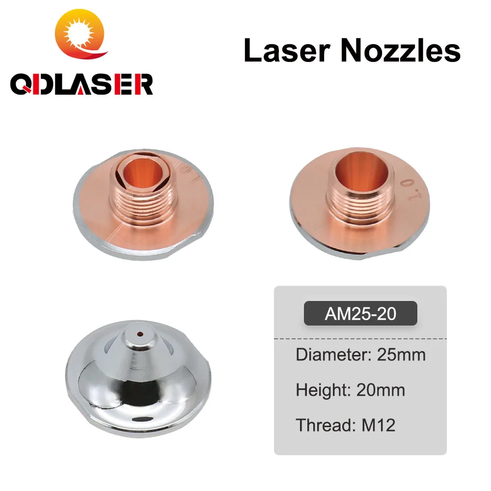 QDLASER OEM Amada волоконно-оптическая режущая насадка, однослойный двухслойный диаметр 25 мм H20 M12 Калибр 0,8-4,0 мм для волоконно-лазерной головки
QDLASER OEM Amada волоконно-оптическая режущая насадка, однослойный двухслойный диаметр 25 мм H20 M12 Калибр 0,8-4,0 мм для волоконно-лазерной головки
