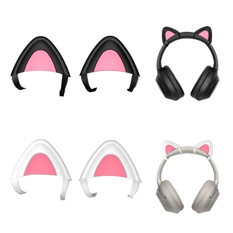 Detachable Gaming Headphones 1Pair Cat Ears Attachment Stereo Headset Decoration Accessory for Wireless Gaming Headsets Decor
Detachable Gaming Headphones 1Pair Cat Ears Attachment Stereo Headset Decoration Accessory for Wireless Gaming Headsets Decor