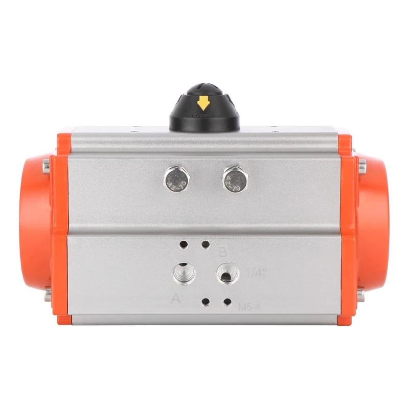 

AT32/52/63/75/83/92/105/125/140/160/190/210/240 Rotation Angle 90° AT Air Pneumatic Butterfly Ball Valve Actuator