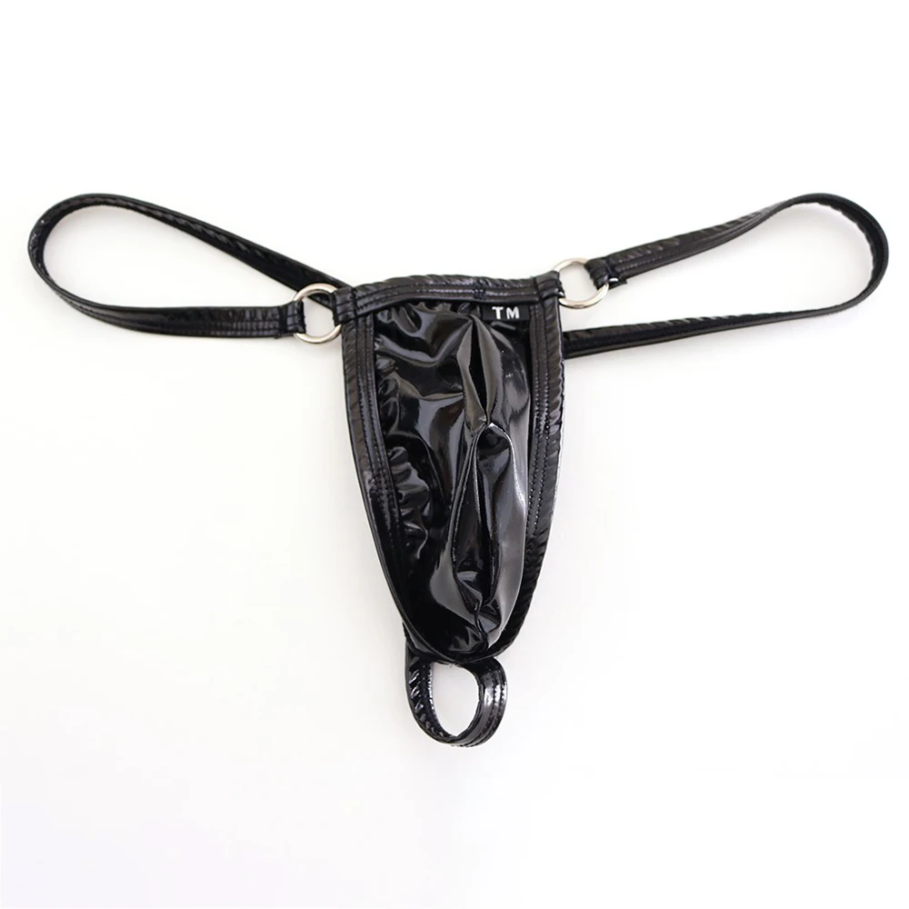 1pc Men's G-Strings Lingerie Underwear T-Back Bikini Briefs Sexy Thongs Low Rise PU Leather U-convex Pouch Man Panties
1pc Men's G-Strings Lingerie Underwear T-Back Bikini Briefs Sexy Thongs Low Rise PU Leather U-convex Pouch Man Panties