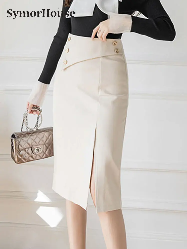 Spring Summer Autumn High Waist Slim Pencil Skirts Women Fashion Casual Office Lady Black Red Package Hip Split Skirts Female
Spring Summer Autumn High Waist Slim Pencil Skirts Women Fashion Casual Office Lady Black Red Package Hip Split Skirts Female