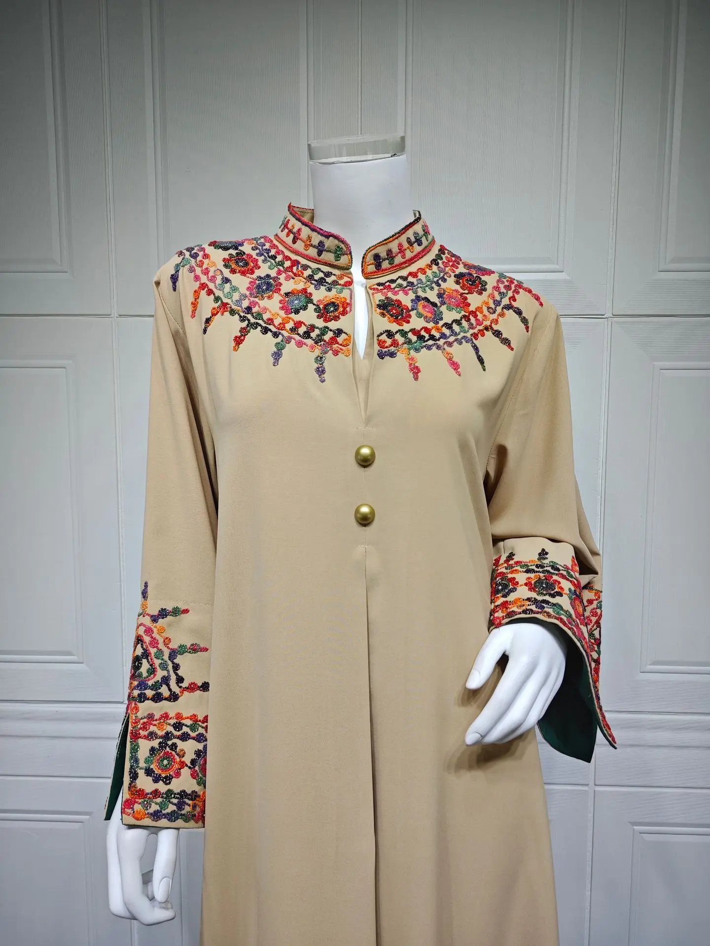 فستان إسلامي لعيد رمضان، قفطان مغربي مبهر، ملابس إسلامية تركية سعودية، جلابية للحفلات فستان إسلامي لعيد رمضان، قفطان مغربي مبهر، ملابس إسلامية تركية سعودية، جلابية للحفلات