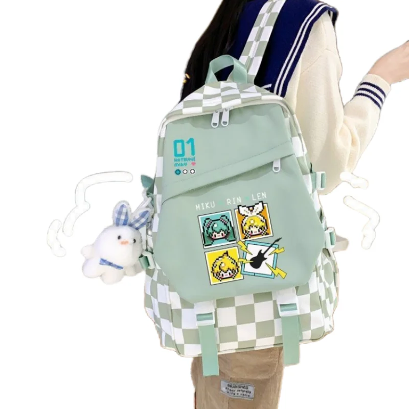 Hatsune Miku anime surrounding students large-capacity schoolbag cartoon creative cute men and women lightweight backpack gift
Hatsune Miku anime surrounding students large-capacity schoolbag cartoon creative cute men and women lightweight backpack gift