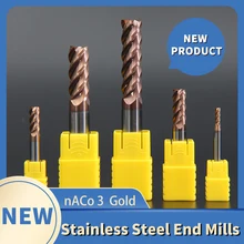 CNC 2-Flute Square HRC45 End Mill 4/6/8/10/12/14/16/18/20mm End Mill Head AlTiN Coated Solid Carbide End Mill
CNC 2-Flute Square HRC45 End Mill 4/6/8/10/12/14/16/18/20mm End Mill Head AlTiN Coated Solid Carbide End Mill