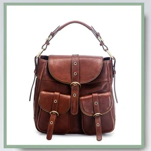 Backpack Women Cowhide Shell Vintage Design Dual Purpose Bag High Quality Solid Unisex Casual Fashion Bags
Backpack Women Cowhide Shell Vintage Design Dual Purpose Bag High Quality Solid Unisex Casual Fashion Bags
