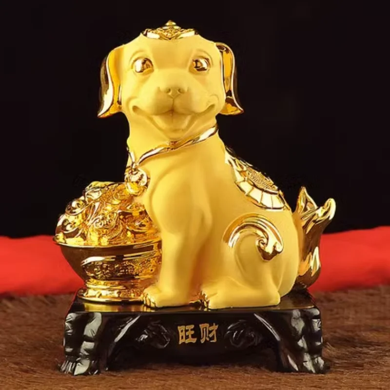 Home decoration accessories Zodiac Dog Ornament Decoration of Zhaocai Living Room Resin Crafts Gift for opening a company store
Home decoration accessories Zodiac Dog Ornament Decoration of Zhaocai Living Room Resin Crafts Gift for opening a company store