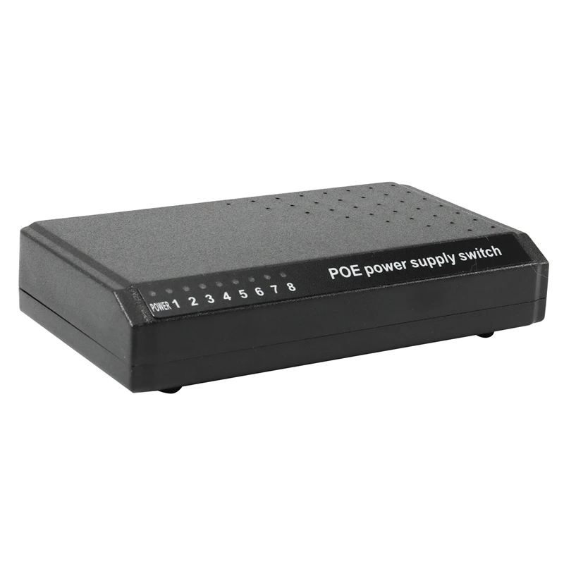 3X 8 Ports 6+2 POE Switch Injector Power Over RJ45 Ethernet Without Power Adapter Family Network System 10/100M
3X 8 Ports 6+2 POE Switch Injector Power Over RJ45 Ethernet Without Power Adapter Family Network System 10/100M