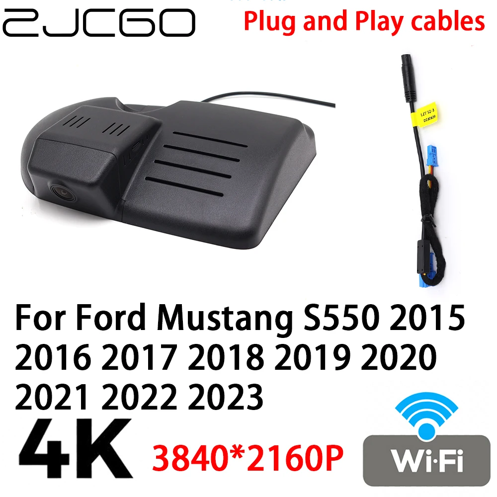 ZJCGO 4K 2160P Car DVR Dash Cam Video Recorder Plug and Play for Ford Mustang S550 2015 2016 2017 2018 2019 2020 2021 2022 2023
ZJCGO 4K 2160P Car DVR Dash Cam Video Recorder Plug and Play for Ford Mustang S550 2015 2016 2017 2018 2019 2020 2021 2022 2023