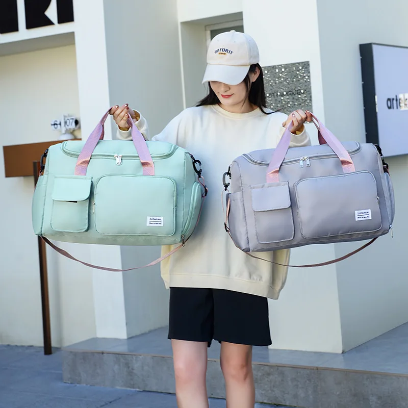 Oxford Shoulder Bag Travel Fitness Duffle Bag Handbag Unisex Dry Wet Separation Shoes Bag Tote Bags for Women Carry on Luggage
Oxford Shoulder Bag Travel Fitness Duffle Bag Handbag Unisex Dry Wet Separation Shoes Bag Tote Bags for Women Carry on Luggage
