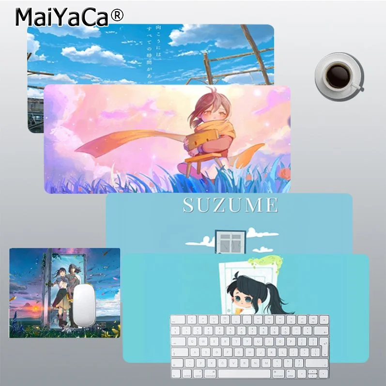 Anime Suzume Tojimari New Arrivals Large Mouse Pad PC Computer Mat Size For Big CSGO Game Desktop PC Laptop
Anime Suzume Tojimari New Arrivals Large Mouse Pad PC Computer Mat Size For Big CSGO Game Desktop PC Laptop