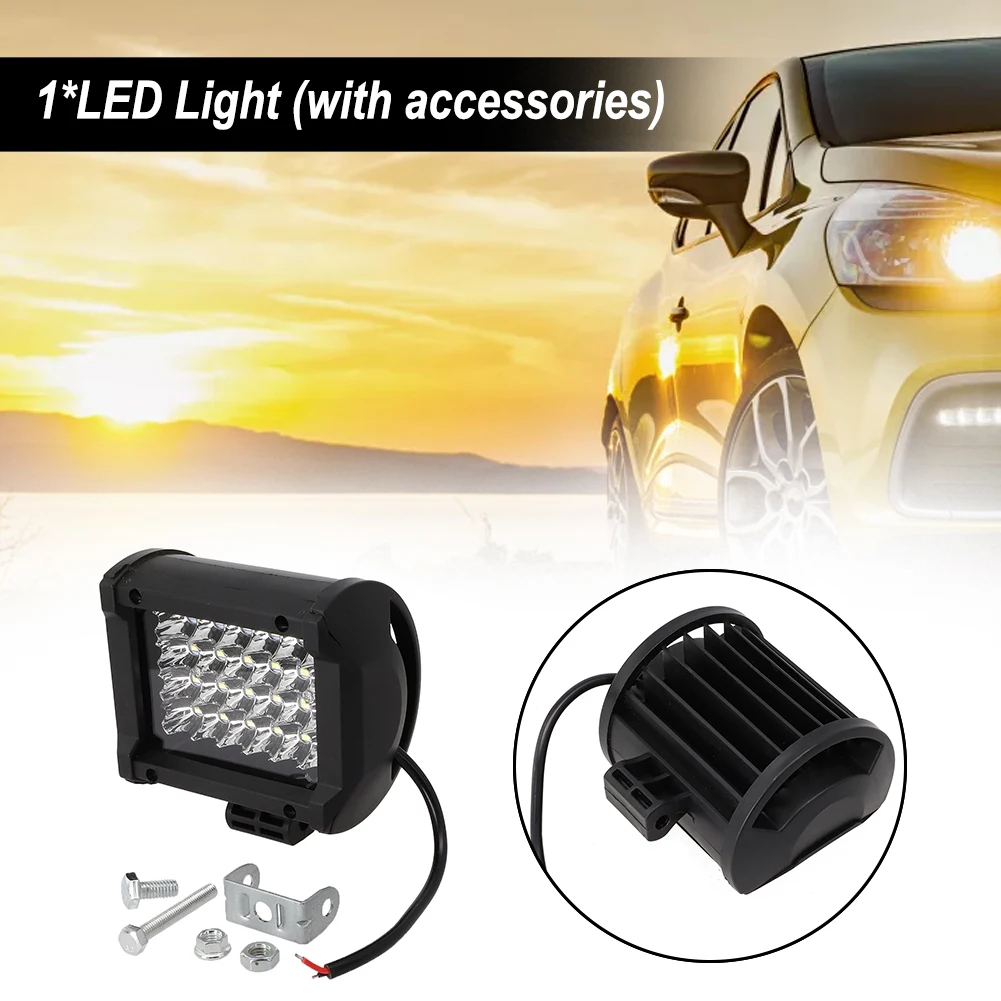 1pcs 4inch 72W LED Work Light Spotlight 24LED Combo Lamp For Trucks Forklifts Off-road Vehicles Automobiles Ships Motorcycles
1pcs 4inch 72W LED Work Light Spotlight 24LED Combo Lamp For Trucks Forklifts Off-road Vehicles Automobiles Ships Motorcycles