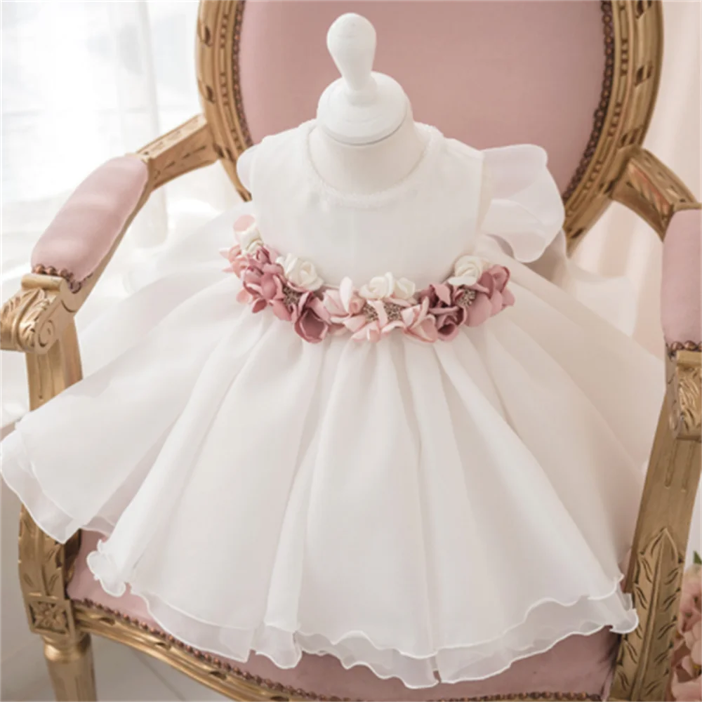 Baby Girls Dress for Kids Flowers Girls Wedding Child Princess Gown Sleeveless party dress
Baby Girls Dress for Kids Flowers Girls Wedding Child Princess Gown Sleeveless party dress