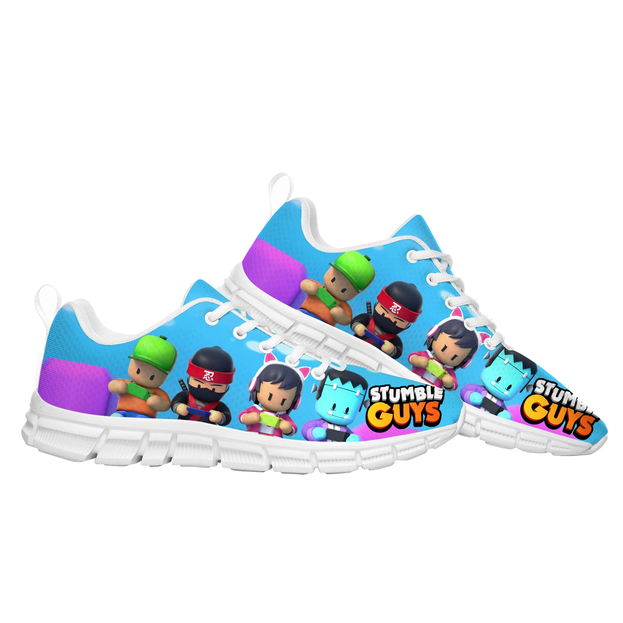 Stumble Guys Sports Shoes High Quality Cartoon Game Mens Womens Teenager Children Sneaker Fashion Tailor Made Couple Built Shoes
Stumble Guys Sports Shoes High Quality Cartoon Game Mens Womens Teenager Children Sneaker Fashion Tailor Made Couple Built Shoes