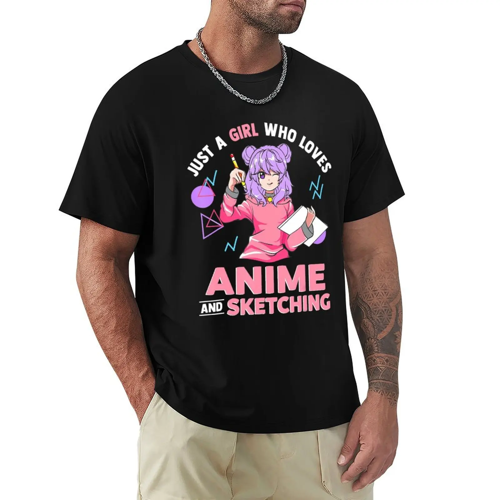 Just A Girl Who Loves Anime And Sketching T-Shirt plain boys whites vintage clothes mens plain t shirts
Just A Girl Who Loves Anime And Sketching T-Shirt plain boys whites vintage clothes mens plain t shirts