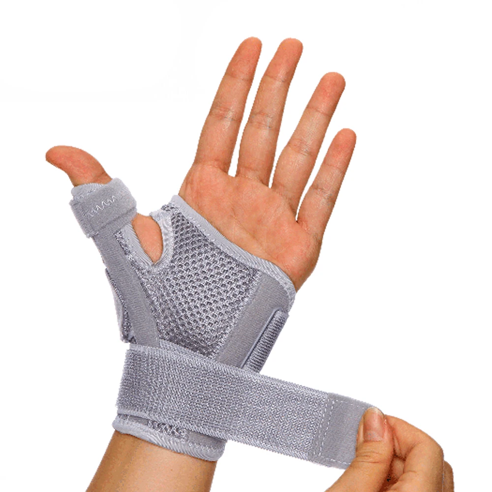 Flexible Splint Wrist Thumb Support Brace for Tendonitis Arthritis Breathable Thumb Protector Guard Fits Right and Left Hand
Flexible Splint Wrist Thumb Support Brace for Tendonitis Arthritis Breathable Thumb Protector Guard Fits Right and Left Hand