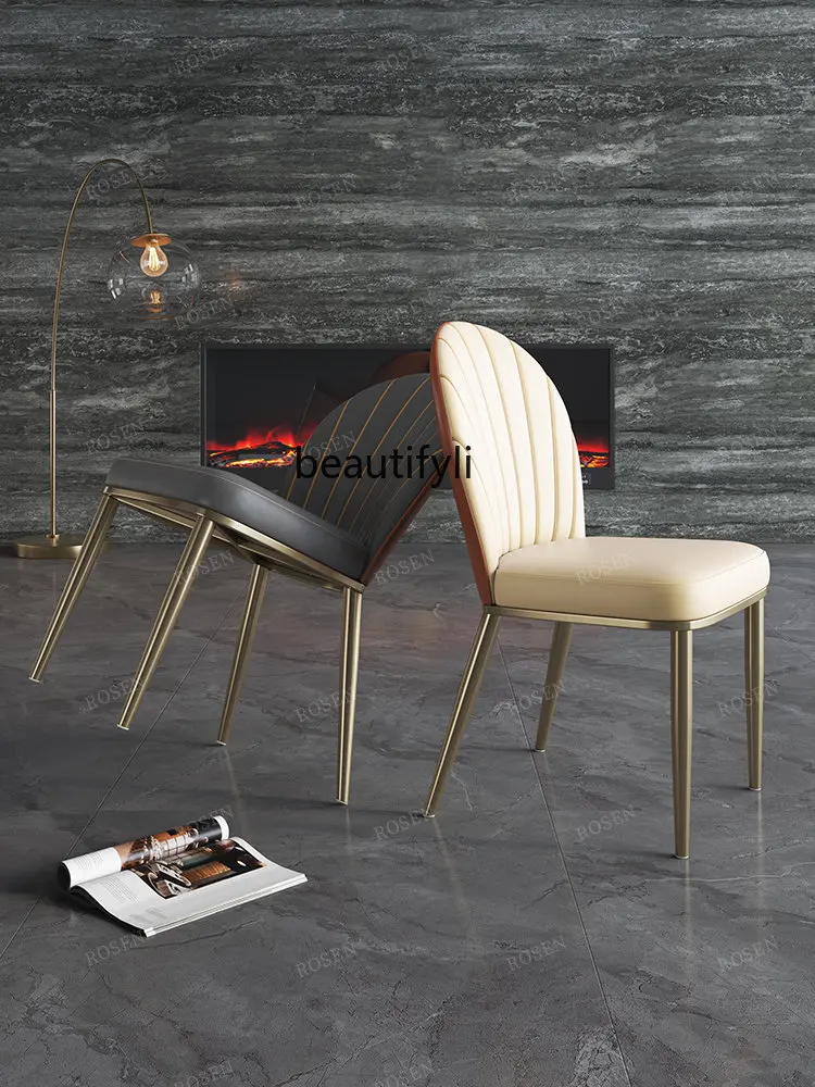Light Luxury Dining Chair Modern Simple Home Leisure Stool Backrest Small Apartment Restaurant Chair
Light Luxury Dining Chair Modern Simple Home Leisure Stool Backrest Small Apartment Restaurant Chair