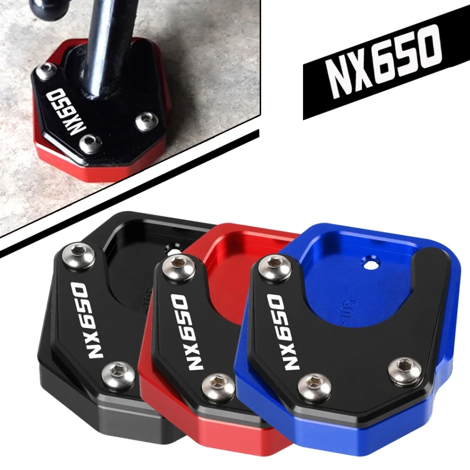 FOR HONDA NX650 Dominator All Year Motorcycle Kickstand Enlarge Extension Support Plate Pad NX650 DOMINATOR 2023 2022 2021 2020
FOR HONDA NX650 Dominator All Year Motorcycle Kickstand Enlarge Extension Support Plate Pad NX650 DOMINATOR 2023 2022 2021 2020