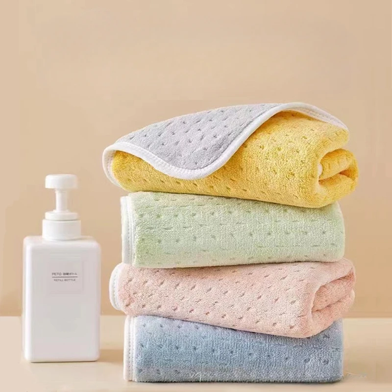 Coral Fleece Hair Towel Cap Double-color Cleaning Cloth for Home Use Double-color Coral Fleece Cleaning Cloth for Men and Women
Coral Fleece Hair Towel Cap Double-color Cleaning Cloth for Home Use Double-color Coral Fleece Cleaning Cloth for Men and Women
