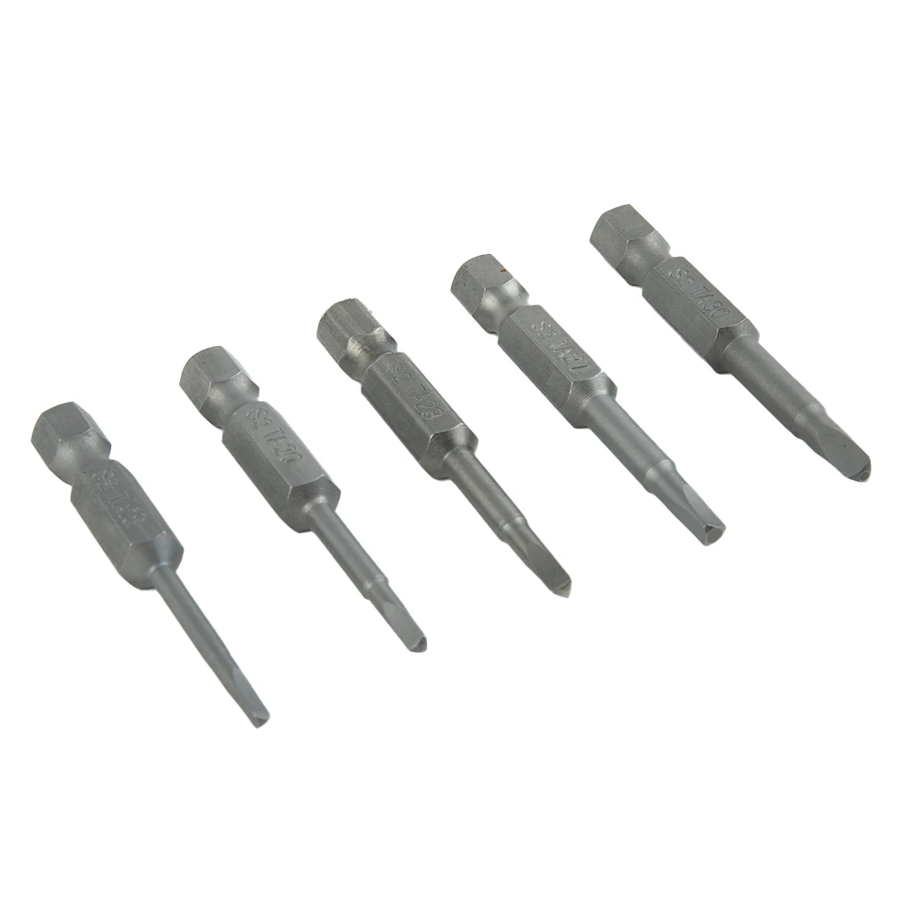 Brand New Screwdriver Bits Power Tools 1/4inch 50mm 5Pcs Alloy Steel Electric Tools Grey Magnetic Triangle Head
Brand New Screwdriver Bits Power Tools 1/4inch 50mm 5Pcs Alloy Steel Electric Tools Grey Magnetic Triangle Head