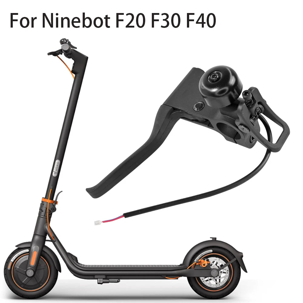 Тормозная ручка серии F с колокольчиком в сборе для Ninebot F40 F30 F20 F25, запчасти для электрического скутера с колокольчиком и тормозной ручкой
Тормозная ручка серии F с колокольчиком в сборе для Ninebot F40 F30 F20 F25, запчасти для электрического скутера с колокольчиком и тормозной ручкой