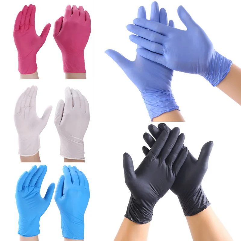 Disposable Nitrile Gloves Black Powder Free Rubber Gloves Food Service Cleaning Household Pet Car Repair Work Mechanical Gloves
Disposable Nitrile Gloves Black Powder Free Rubber Gloves Food Service Cleaning Household Pet Car Repair Work Mechanical Gloves