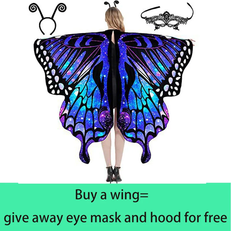 Hot selling new 013butterfly cape cape Halloween gradient colorful belly dance decoration rotating butterfly wings
Hot selling new 013butterfly cape cape Halloween gradient colorful belly dance decoration rotating butterfly wings