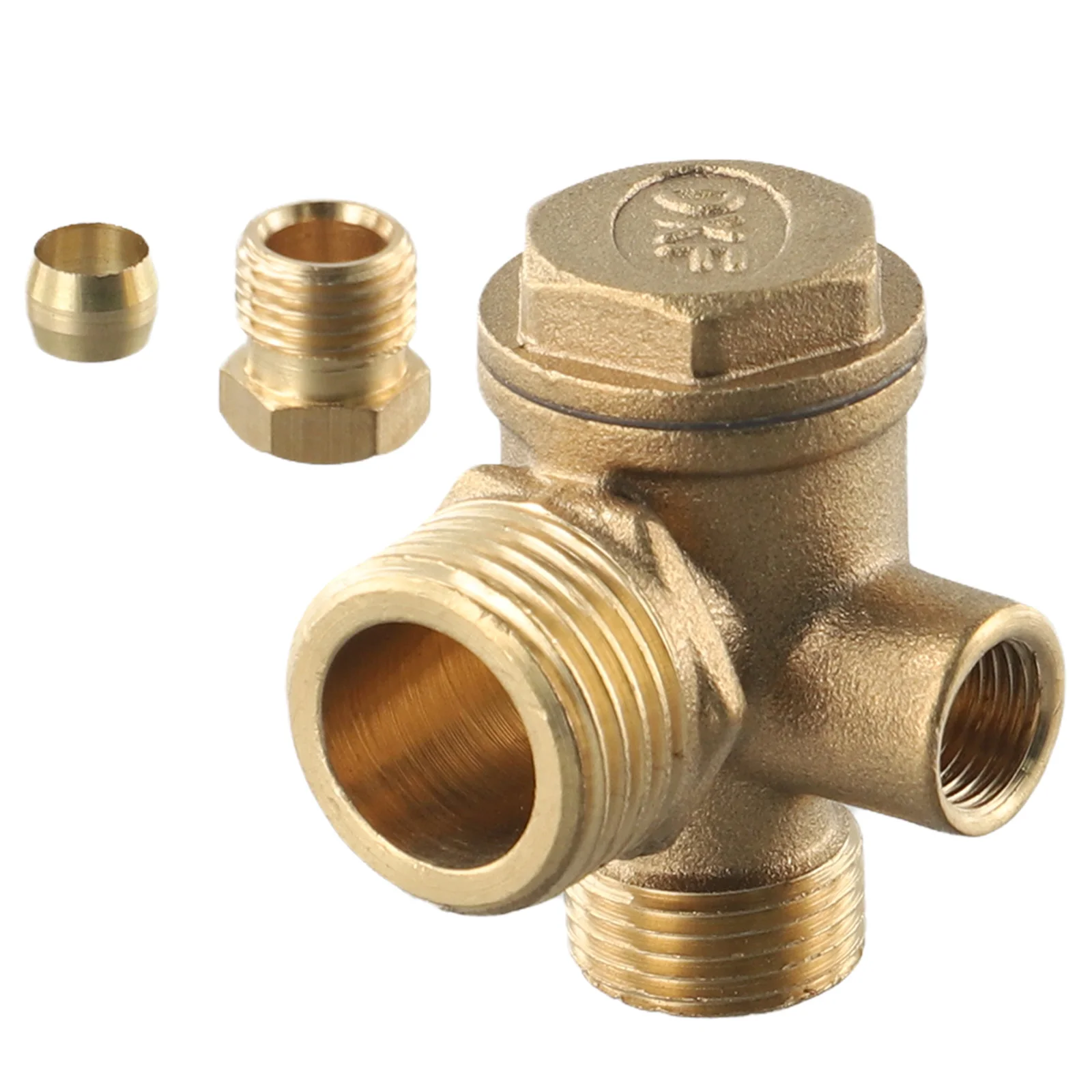 G1/2 Threaded With Cylinder Screw Check Valve Air Compressor High Quality Piston Pum Tank Compressor Check Valve Connecting
G1/2 Threaded With Cylinder Screw Check Valve Air Compressor High Quality Piston Pum Tank Compressor Check Valve Connecting