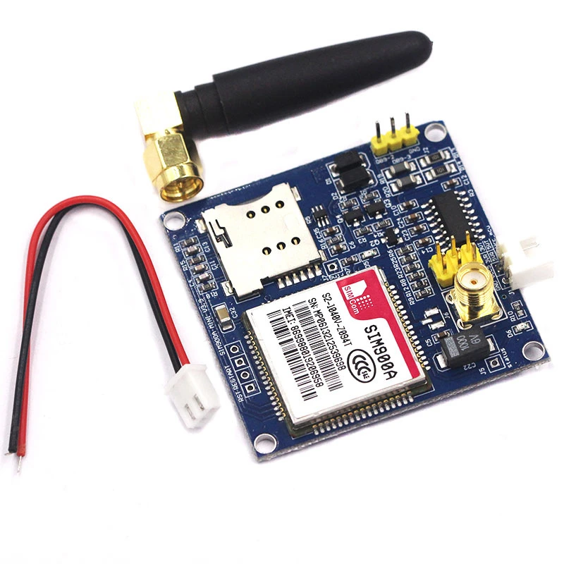 Модуль беспроводной передачи данных SIM900 GSM GPRS STM32 плата в комплекте антенна через TC35i 
Модуль беспроводной передачи данных SIM900 GSM GPRS STM32 плата в комплекте антенна через TC35i