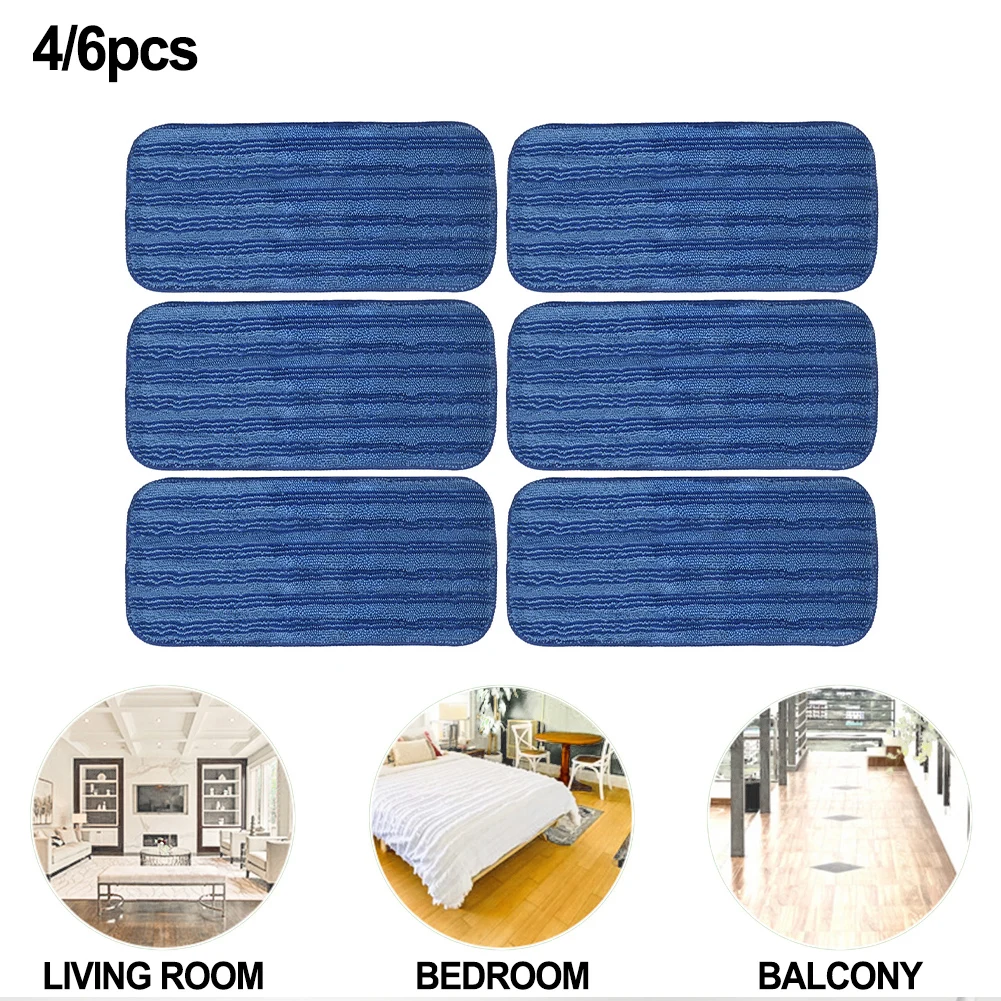 3/6 Pack Reusable Blue Mop Pads For Swiffer Wet Jet Mop Washable Microfiber Household Cleaning Tools Replaceable Parts
3/6 Pack Reusable Blue Mop Pads For Swiffer Wet Jet Mop Washable Microfiber Household Cleaning Tools Replaceable Parts
