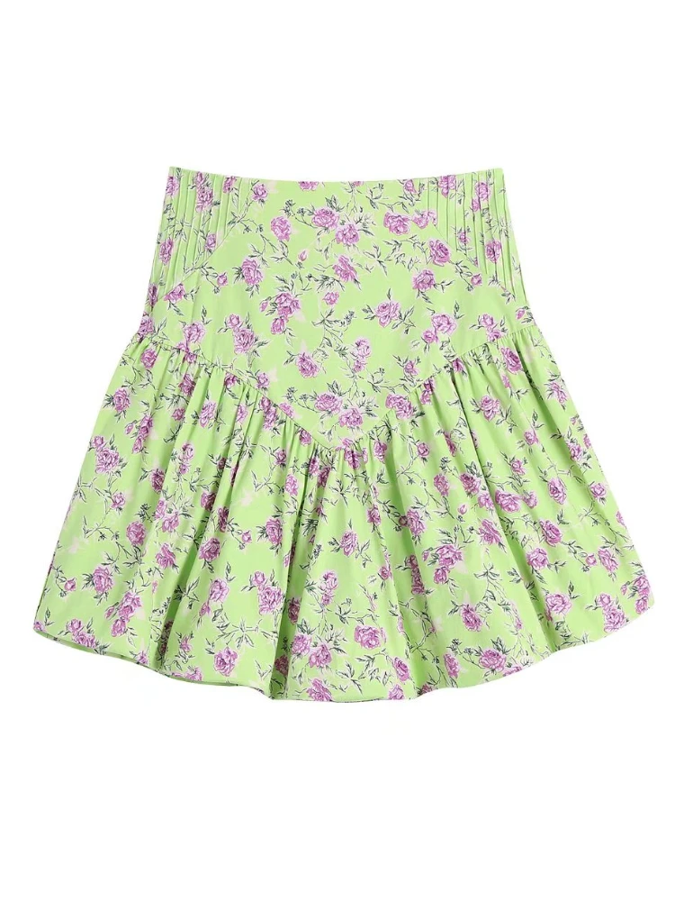 BBWM Vintage Boho Floral Print Women Mini Skirts 2022 New Summer Fashion Elegant Female High Waist Skirt Casual Slim Chic
BBWM Vintage Boho Floral Print Women Mini Skirts 2022 New Summer Fashion Elegant Female High Waist Skirt Casual Slim Chic