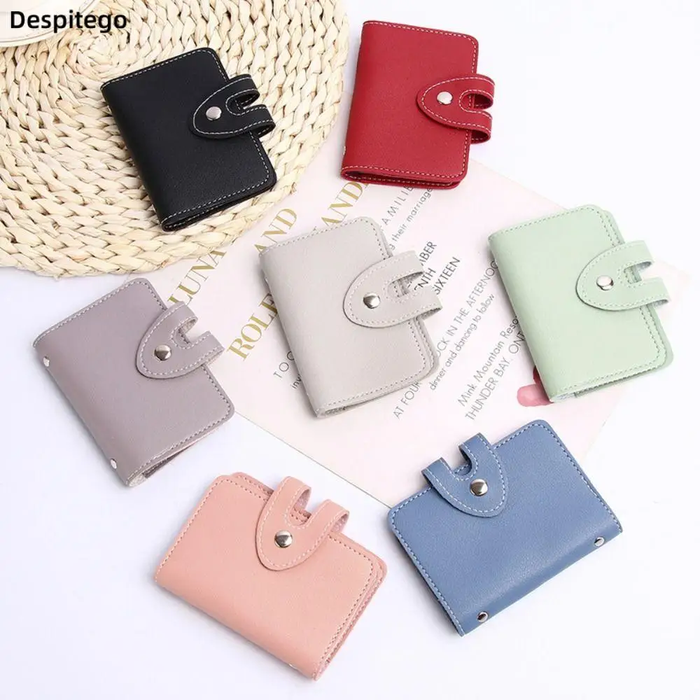 Fashion PU Leather Card Bag ID Credit Card Holder 26 Cards Pocket Coin Purse Wallet for Women Men
Fashion PU Leather Card Bag ID Credit Card Holder 26 Cards Pocket Coin Purse Wallet for Women Men