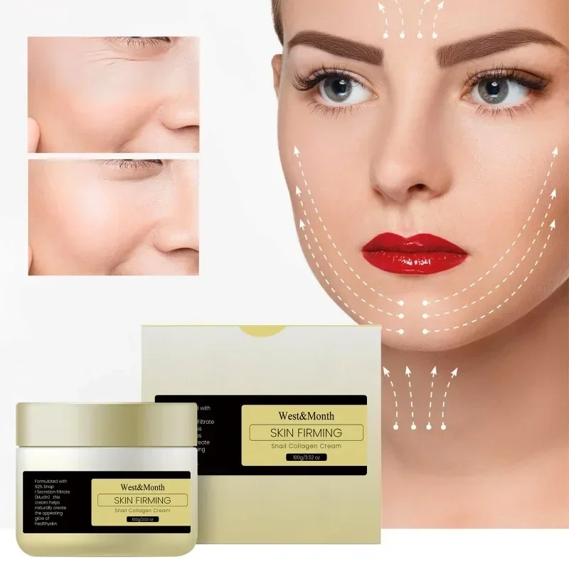 Snail Collagen Firming Cream Fade Fine Lines reduce Head Line Moisturizing remove Wrinkle Anti-aging Rejuvenating face skin care
Snail Collagen Firming Cream Fade Fine Lines reduce Head Line Moisturizing remove Wrinkle Anti-aging Rejuvenating face skin care