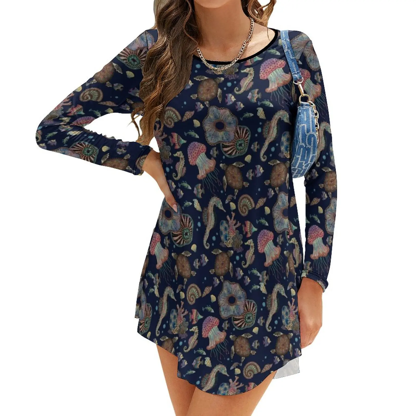 Under the sea I Long-Sleeve Dress luxury dresses Women's summer skirt Cocktail of dresses bandage dress
Under the sea I Long-Sleeve Dress luxury dresses Women's summer skirt Cocktail of dresses bandage dress