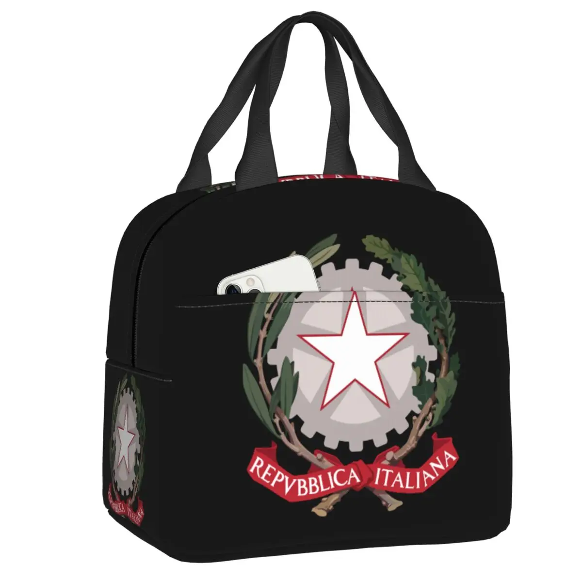 Герб Италии, сумка для ланча, Женский холодильник, теплый Термоизолированный Ланч-бокс с итальянским флагом для школы, работы, пикника, сумки-тоуты для еды
Герб Италии, сумка для ланча, Женский холодильник, теплый Термоизолированный Ланч-бокс с итальянским флагом для школы, работы, пикника, сумки-тоуты для еды