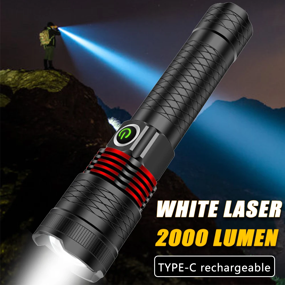 Перезаряжаемый мощный фонарик, водонепроницаемый ручной фонарик из сплава, 1000 м, суперъяркий фонарик, тактический фонарь с зумом для улицы
Перезаряжаемый мощный фонарик, водонепроницаемый ручной фонарик из сплава, 1000 м, суперъяркий фонарик, тактический фонарь с зумом для улицы