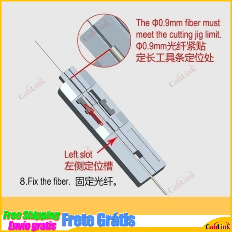 10 Pieces/lot L925B FTTH Quick Connector Universal Optical Fiber Mechanical Splicing Special Length Setter Measuring Tool
10 Pieces/lot L925B FTTH Quick Connector Universal Optical Fiber Mechanical Splicing Special Length Setter Measuring Tool