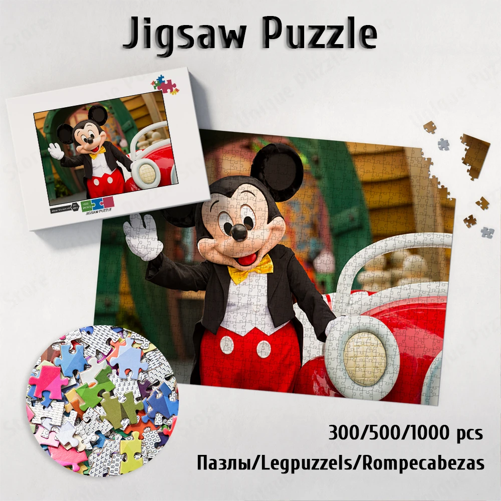 Disneyland Large Adult Jigsaw Mickey Figure Jigsaw Puzzle Disney Collection Educational Toys Cartoon Large Puzzle Game Toys Gift
Disneyland Large Adult Jigsaw Mickey Figure Jigsaw Puzzle Disney Collection Educational Toys Cartoon Large Puzzle Game Toys Gift