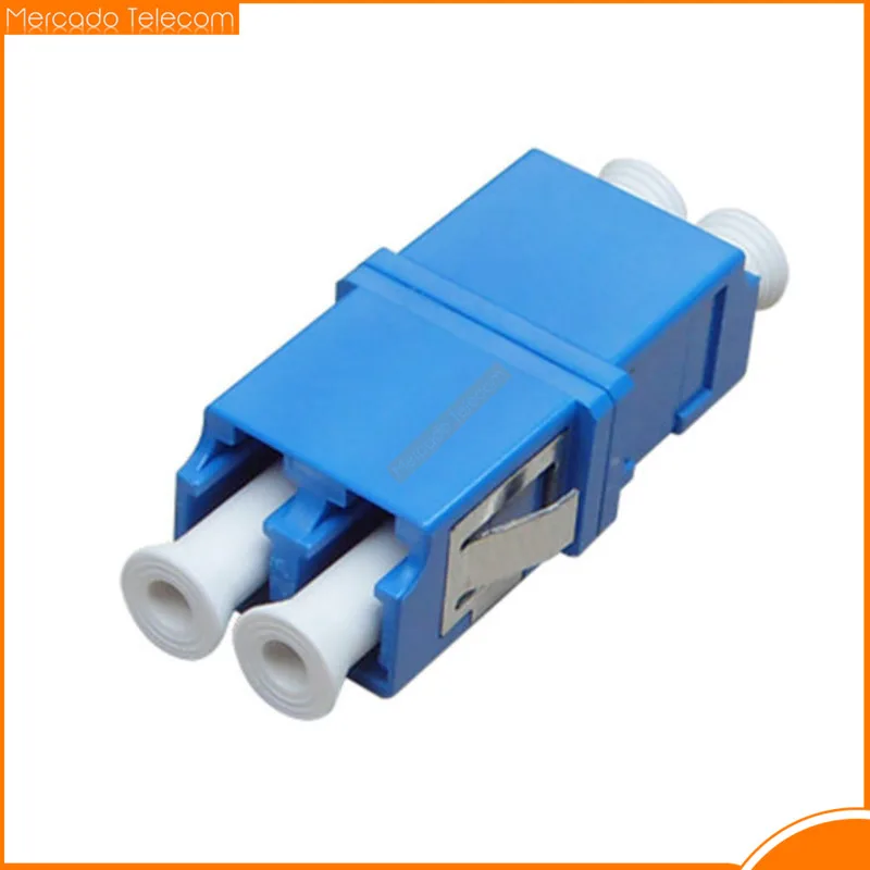 

Free shipping 50pcs/lot LC-LC Fiber Optic adapter FTTH DX SM Duplex LC UPC Flange Connector,FTTH Fiber Optic Adapter