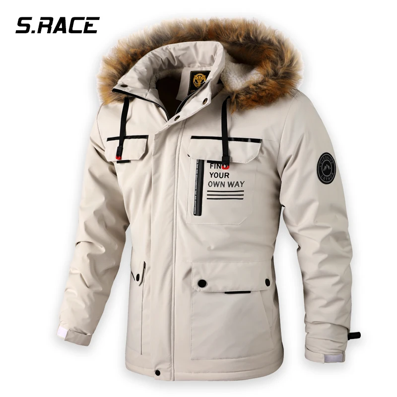 Мужская Зимняя Теплая Флисовая ветровка, куртка, пальто, парки, мужская мода, меховой воротник, съемная водонепроницаемая куртка с капюшоном для мужчин, 2022
Мужская Зимняя Теплая Флисовая ветровка, куртка, пальто, парки, мужская мода, меховой воротник, съемная водонепроницаемая куртка с капюшоном для мужчин, 2022